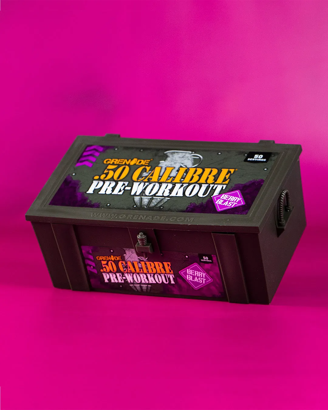 50 Calibre Ammo Box Berry Blast