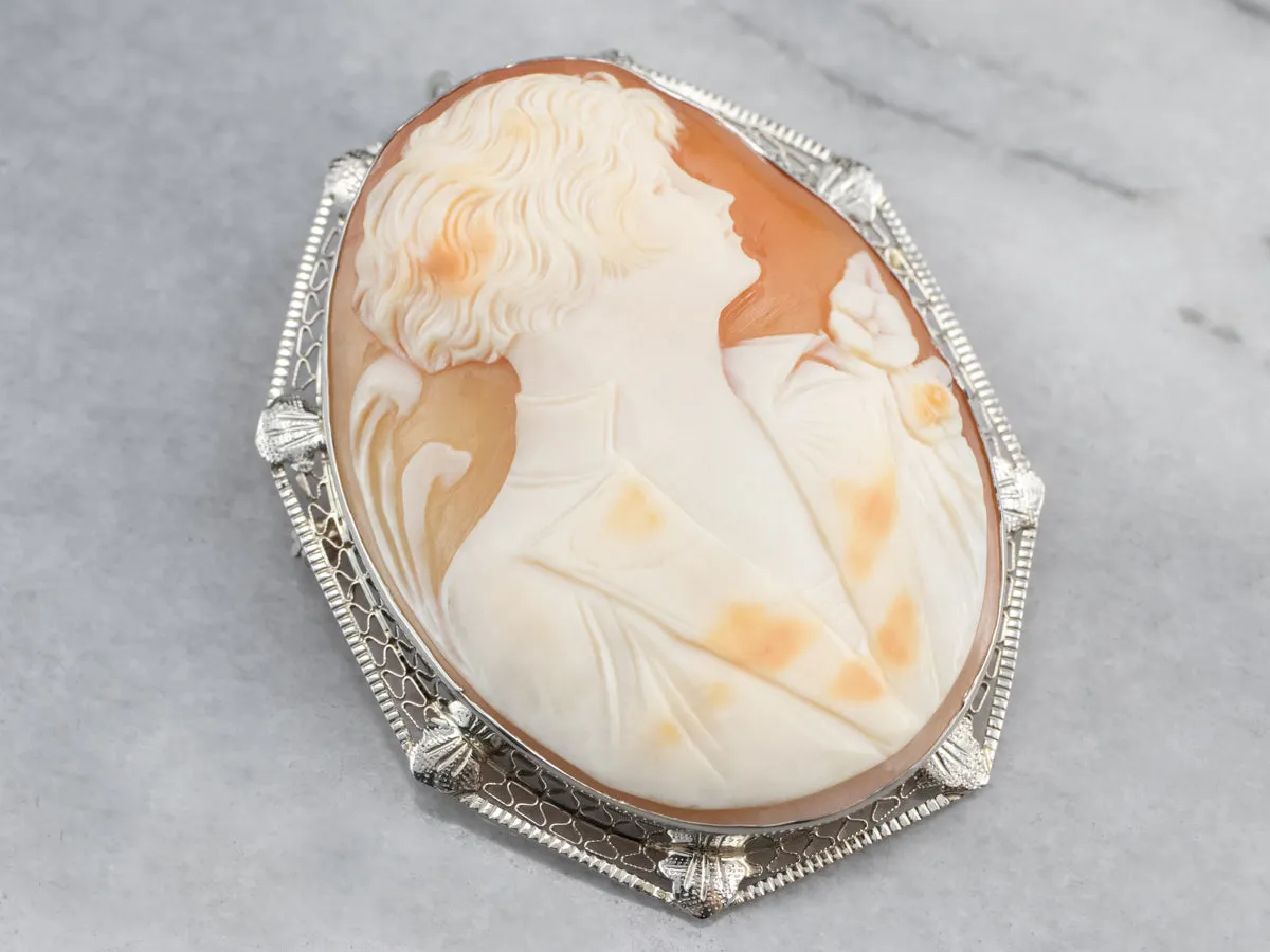 A Gentlemen's Cameo Brooch or Pendant