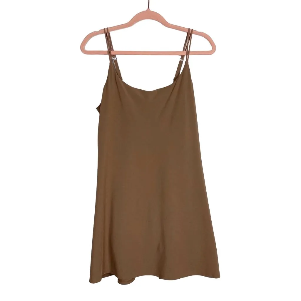 Abercrobie & Fitch Brown Traveler Mini Dress- Size M