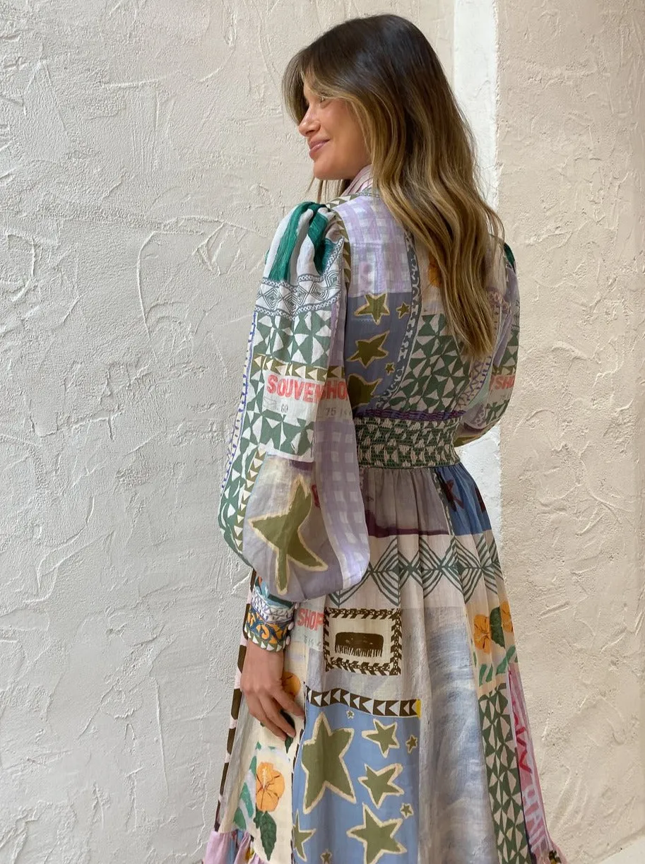 Alemais Emma Gale Shirtdress in Multi