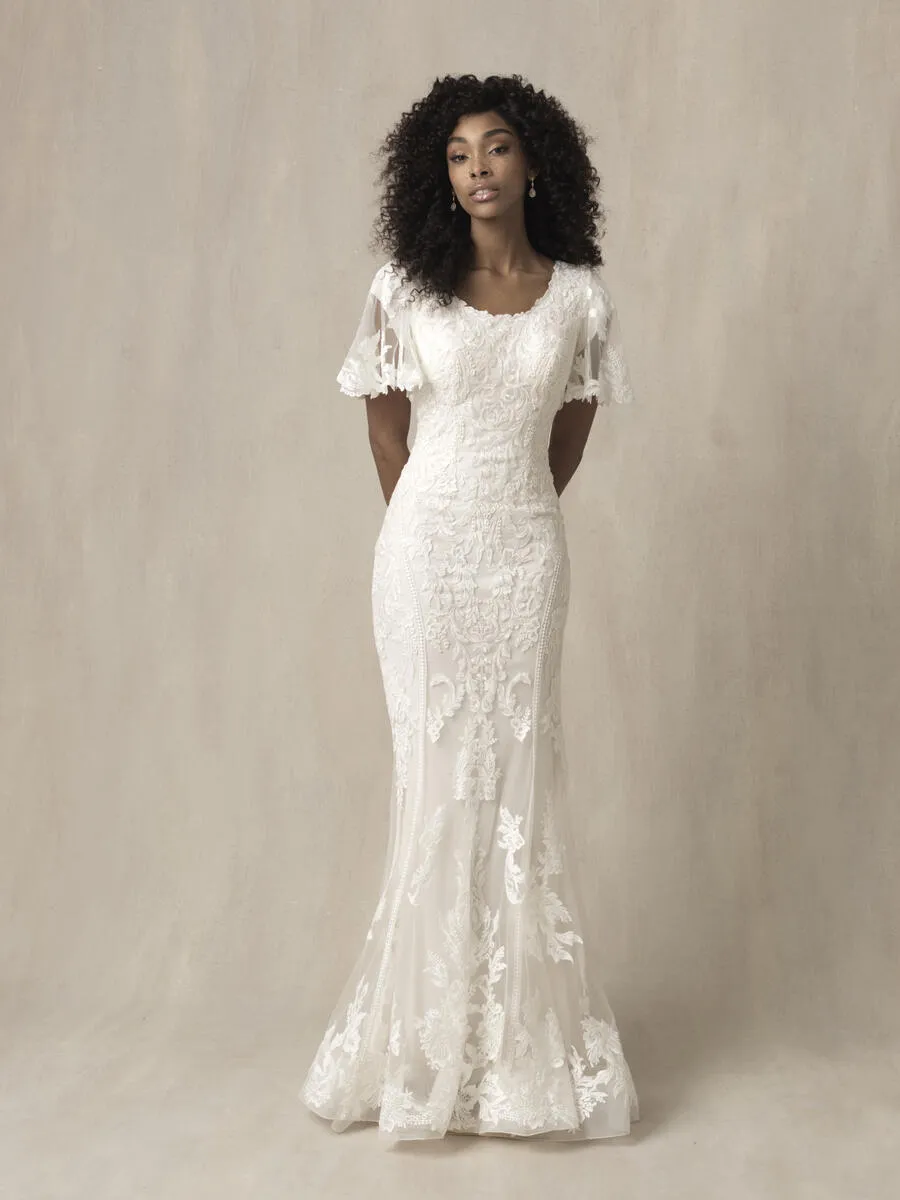 Allure Bridals Modest Dress M671