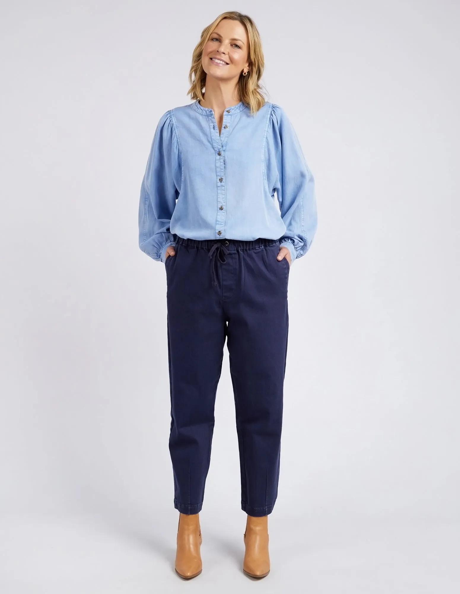 Anni Pant Dark Sapphire