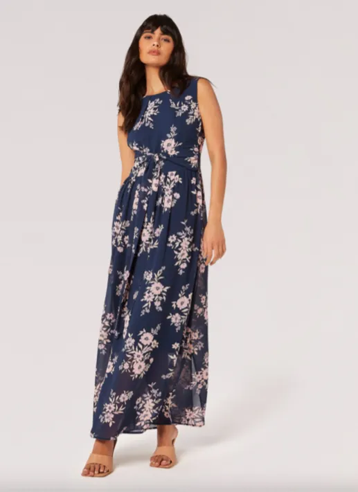 AP - Botanical blooms maxi dress