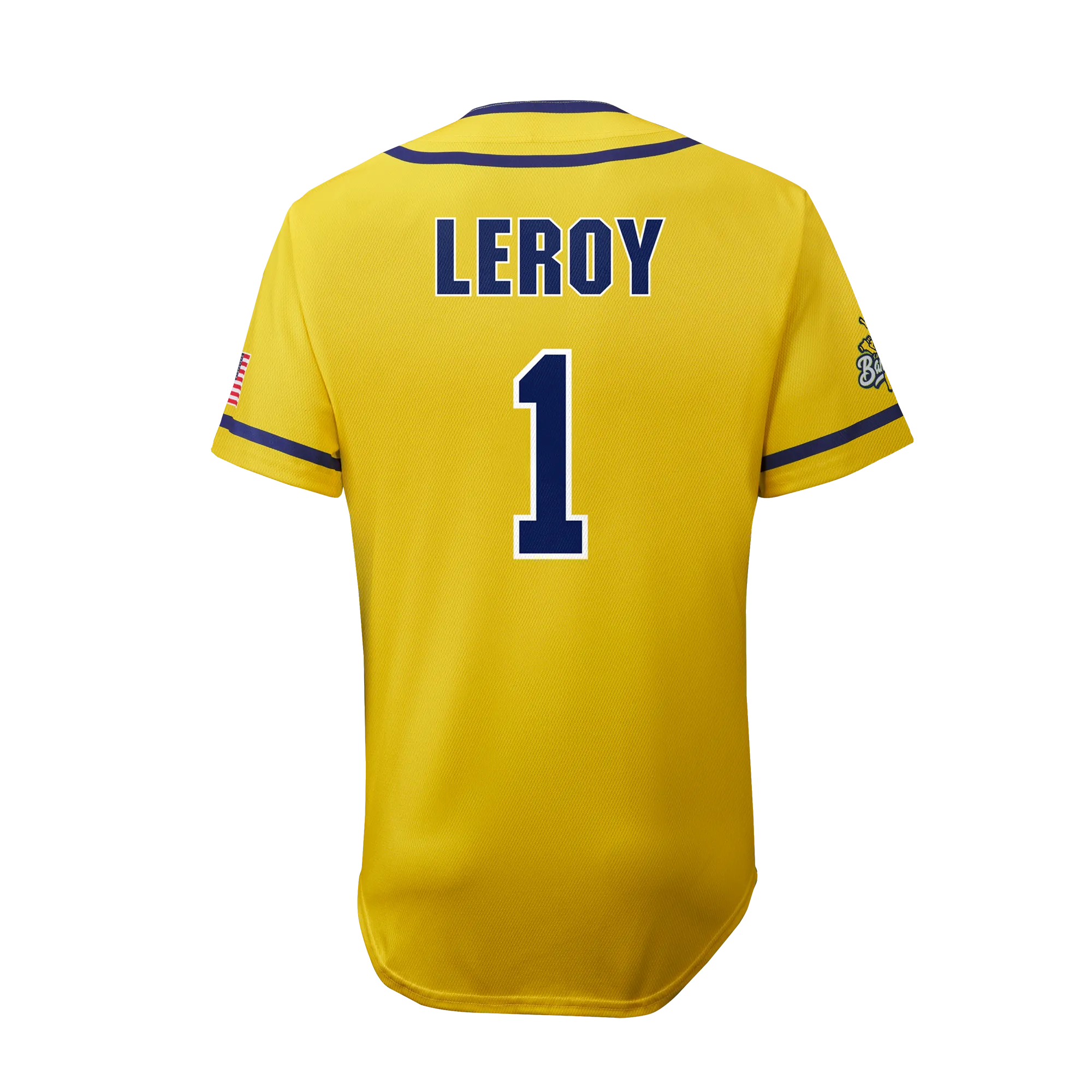 Bananas Bill LeRoy #1 EvoShield Jersey - Yellow