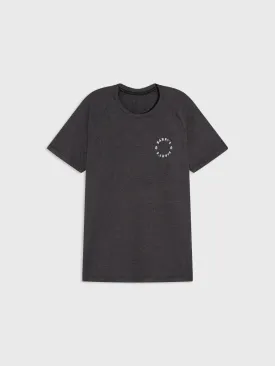 BARRY'S HEATHER BLACK LIFT TEE