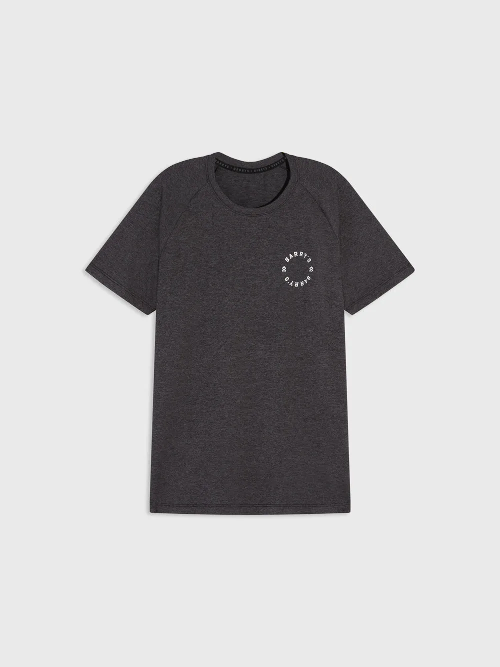 BARRY'S HEATHER BLACK LIFT TEE