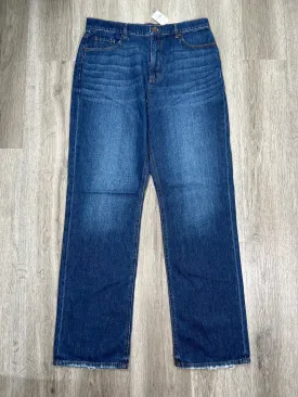 Blue Denim Jeans Boyfriend Loft, Size 8