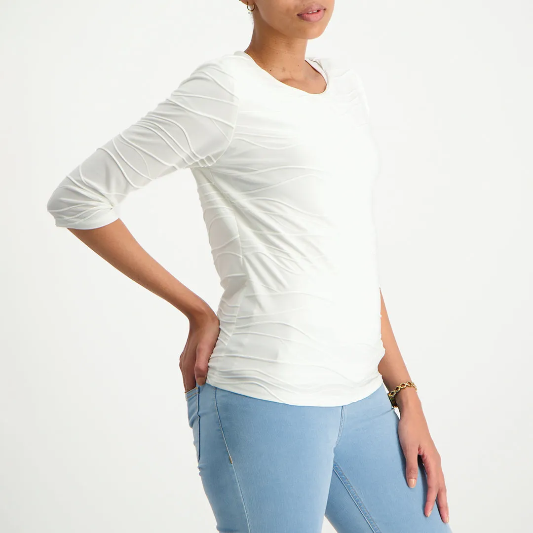 Boat  Sleeve Top