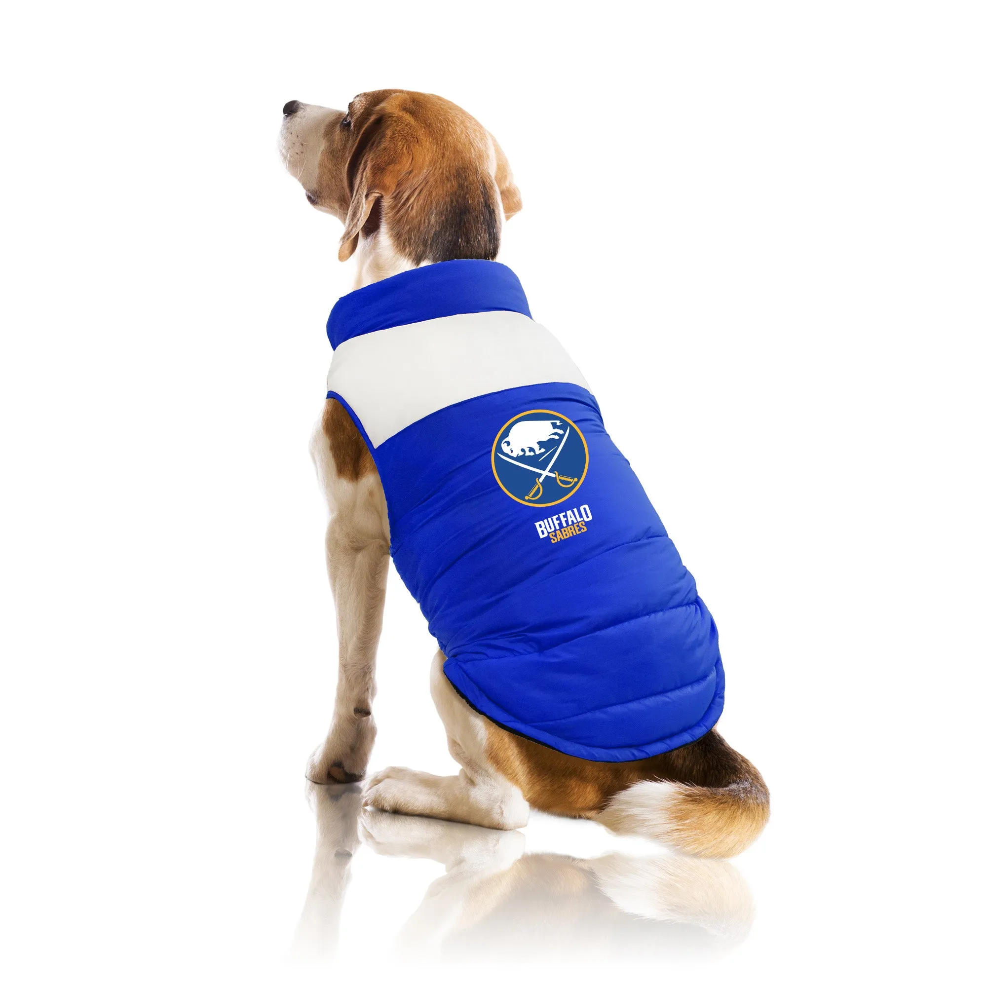 Buffalo Sabres Pet Parka Puff Vest