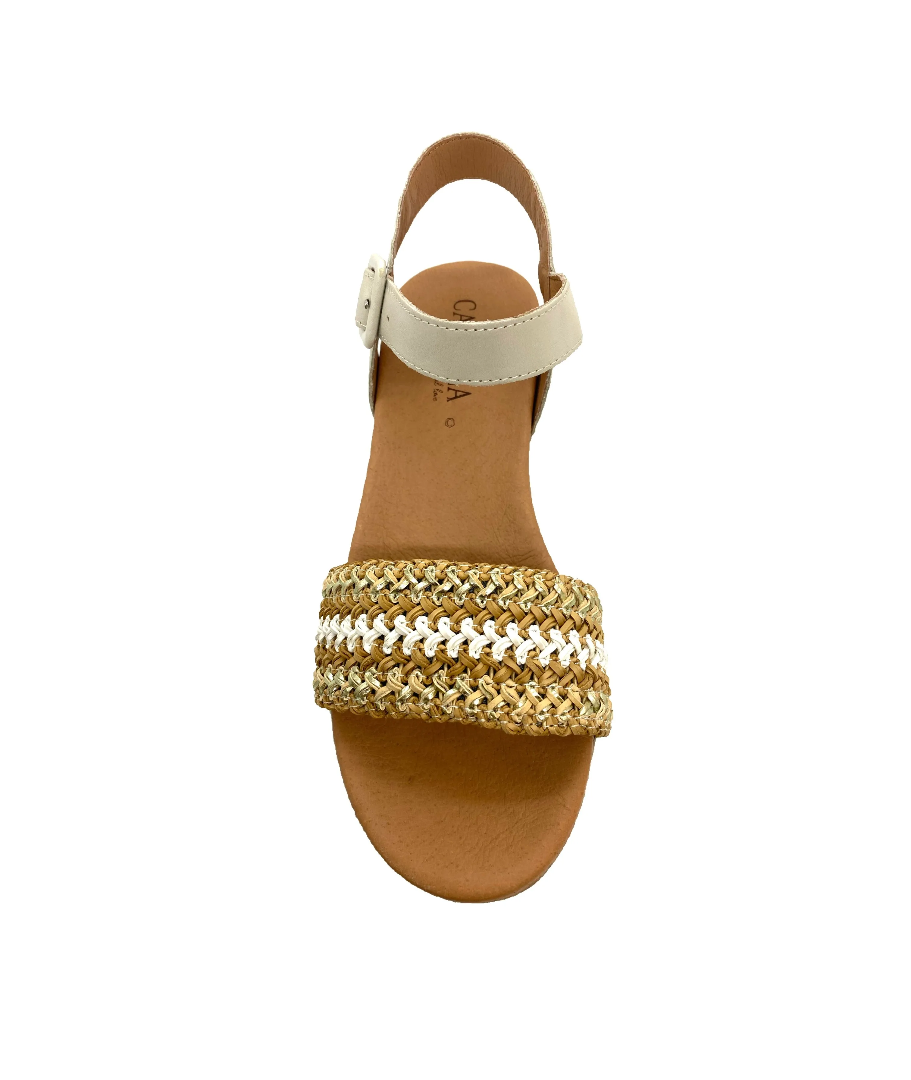 Carmela Ladies Leather Sandal