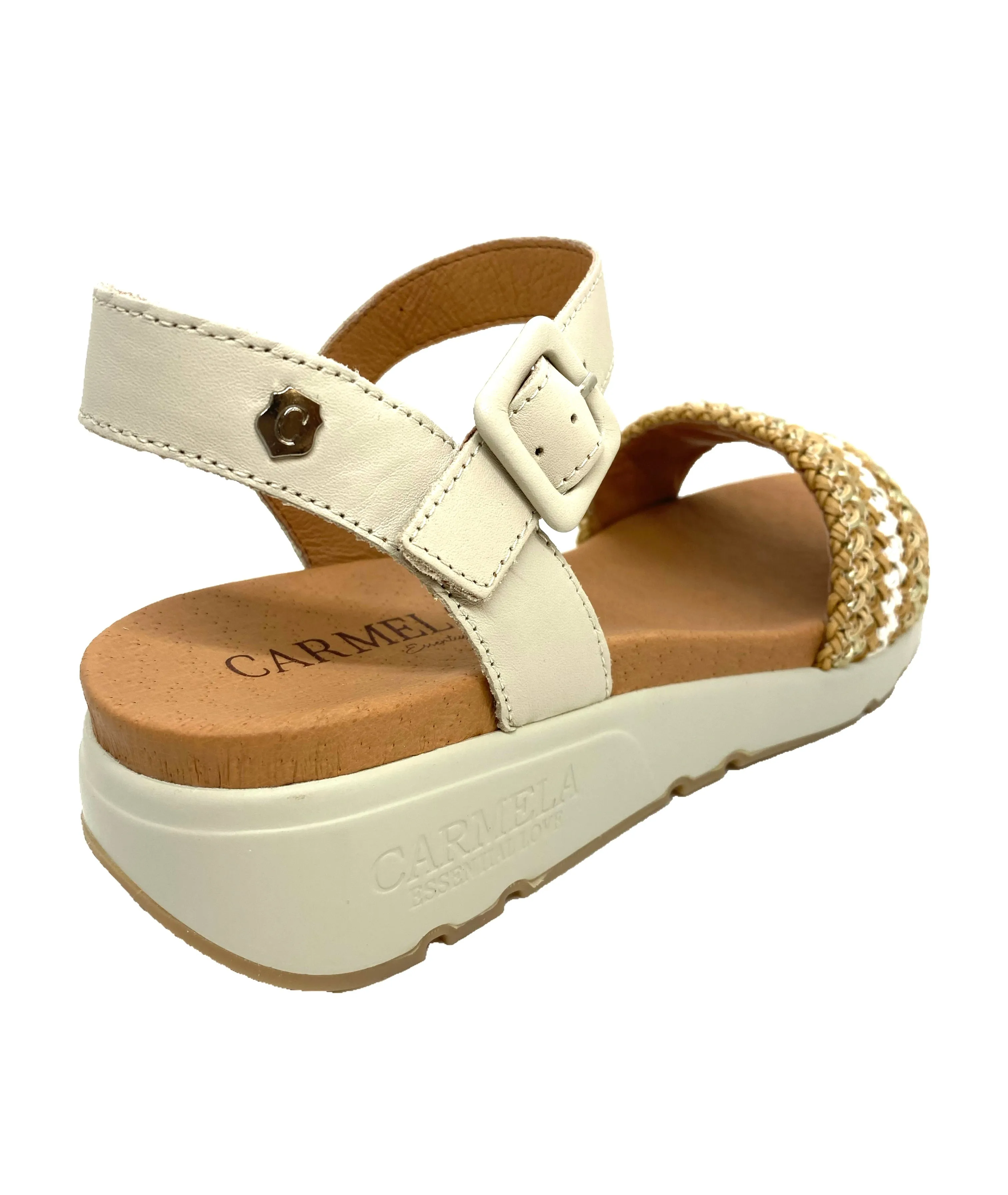 Carmela Ladies Leather Sandal