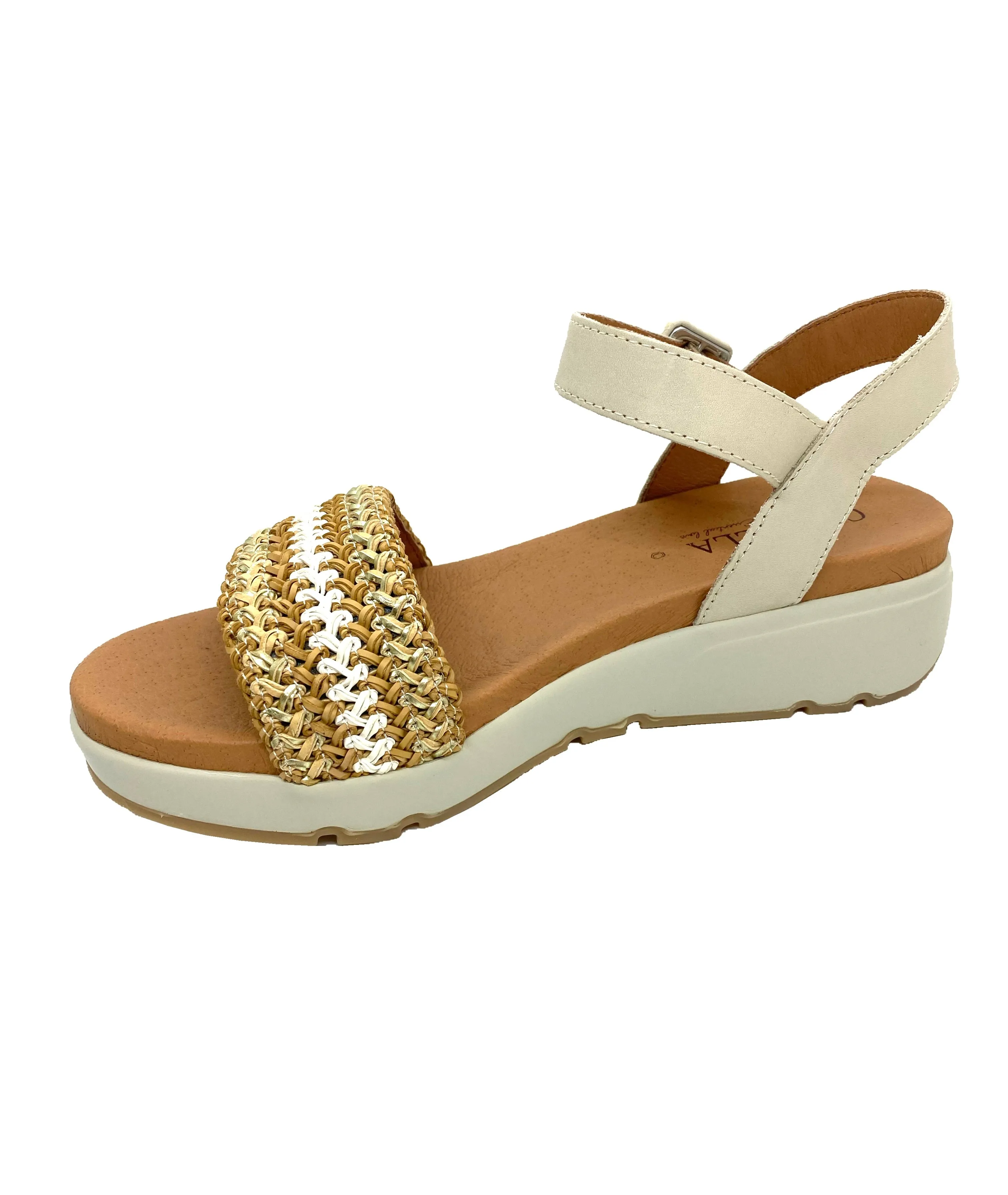 Carmela Ladies Leather Sandal