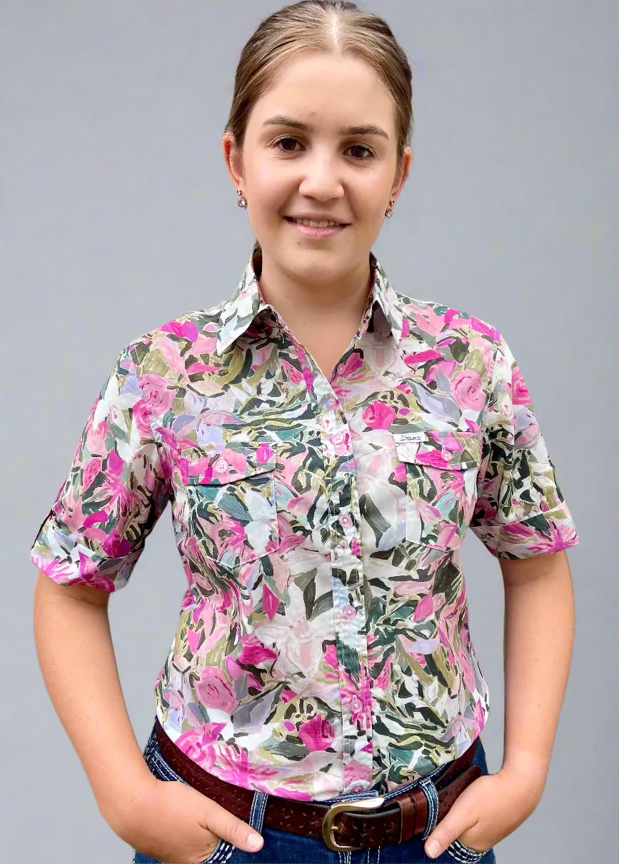 Carol - SHORT Sleeve Cotton Shirt