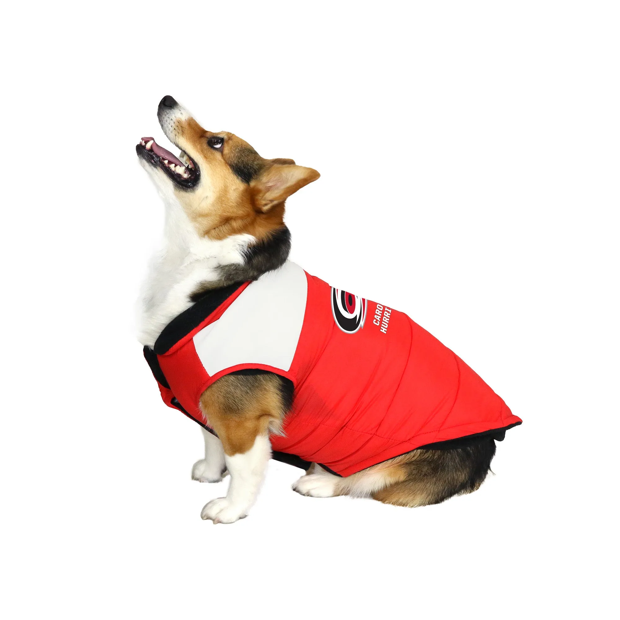 Carolina Hurricanes Pet Parka Puff Vest