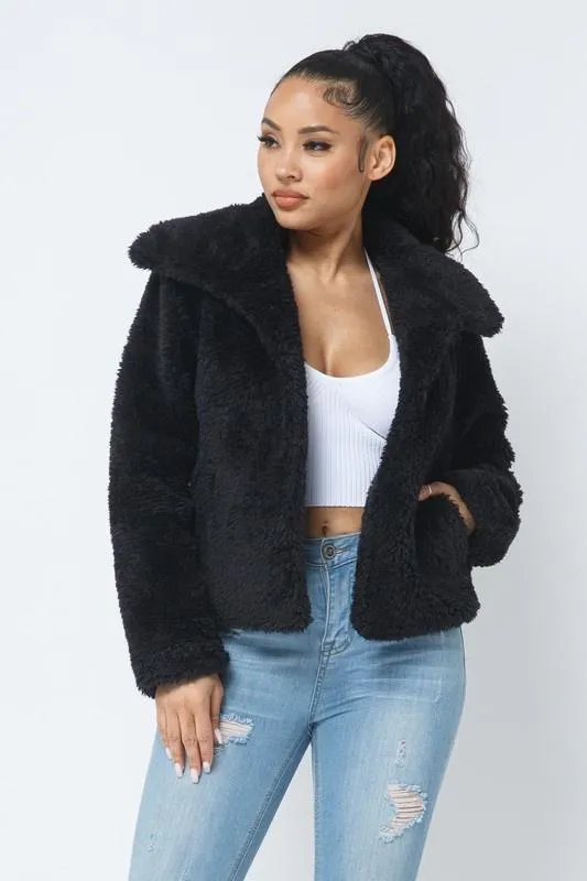 Chel's Faux Fur Jacket