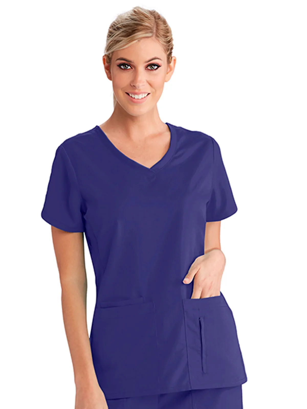 Classic - Women's Cora V-Neck Scrub Top [1]