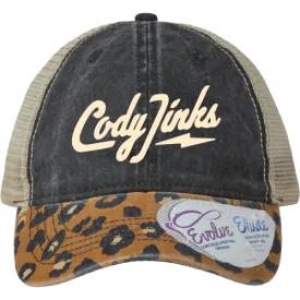 Cody Jinks Ladies Cheetah Print Hat