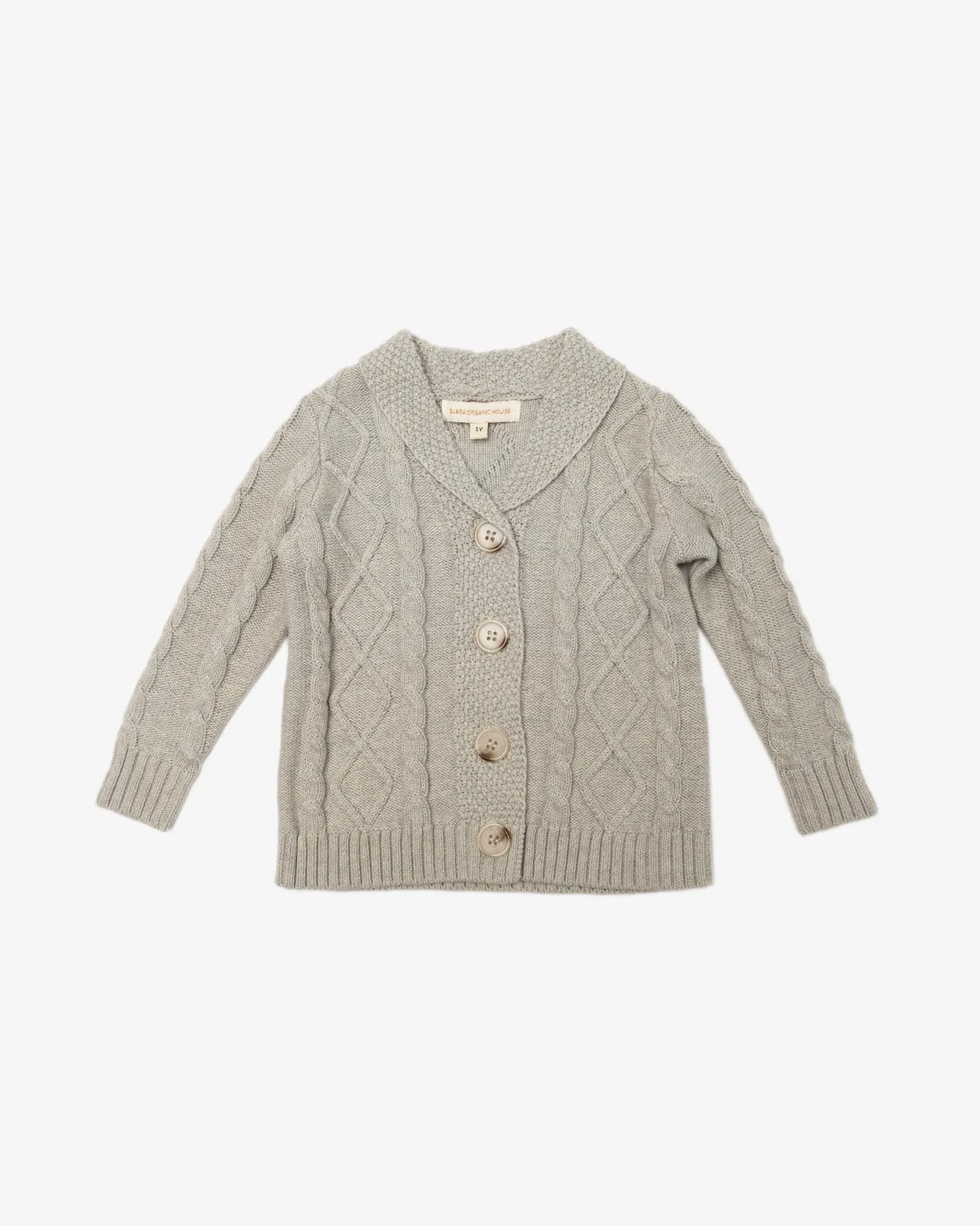 Collar Ribbed Cardigan