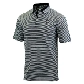 Columbia Omni-Wick Stroll Polo, Black Stripe