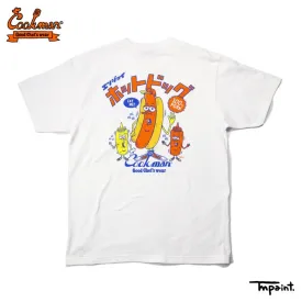 Cookman Tees - TM Paint Hot Dog : White