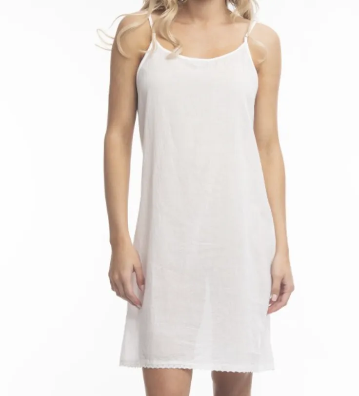 Cotton slip dress