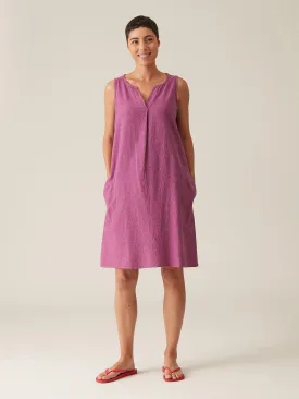 Cut Loose - Linen Shift Dress - Watermelon