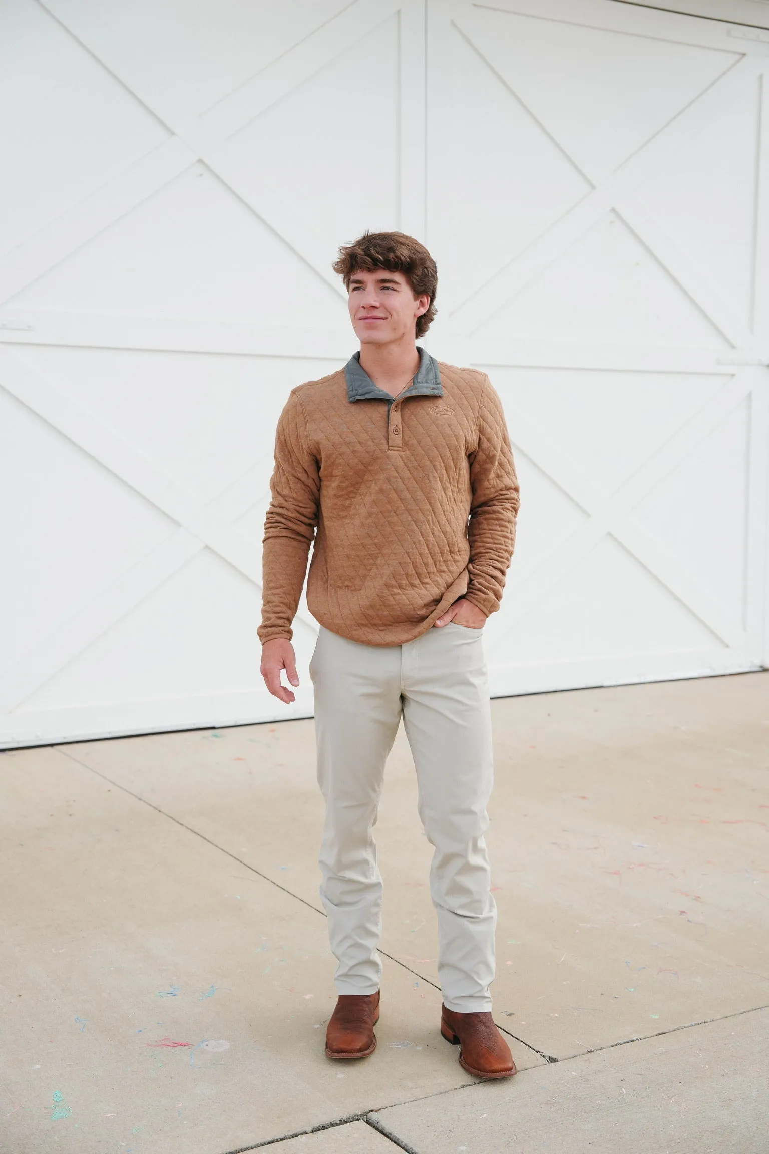 Drake Delta Quilted Sweatshirt