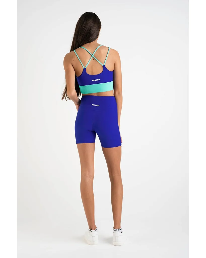 Every Turn Balanced Bodi Workout Short - Girls - Cobalt Blue