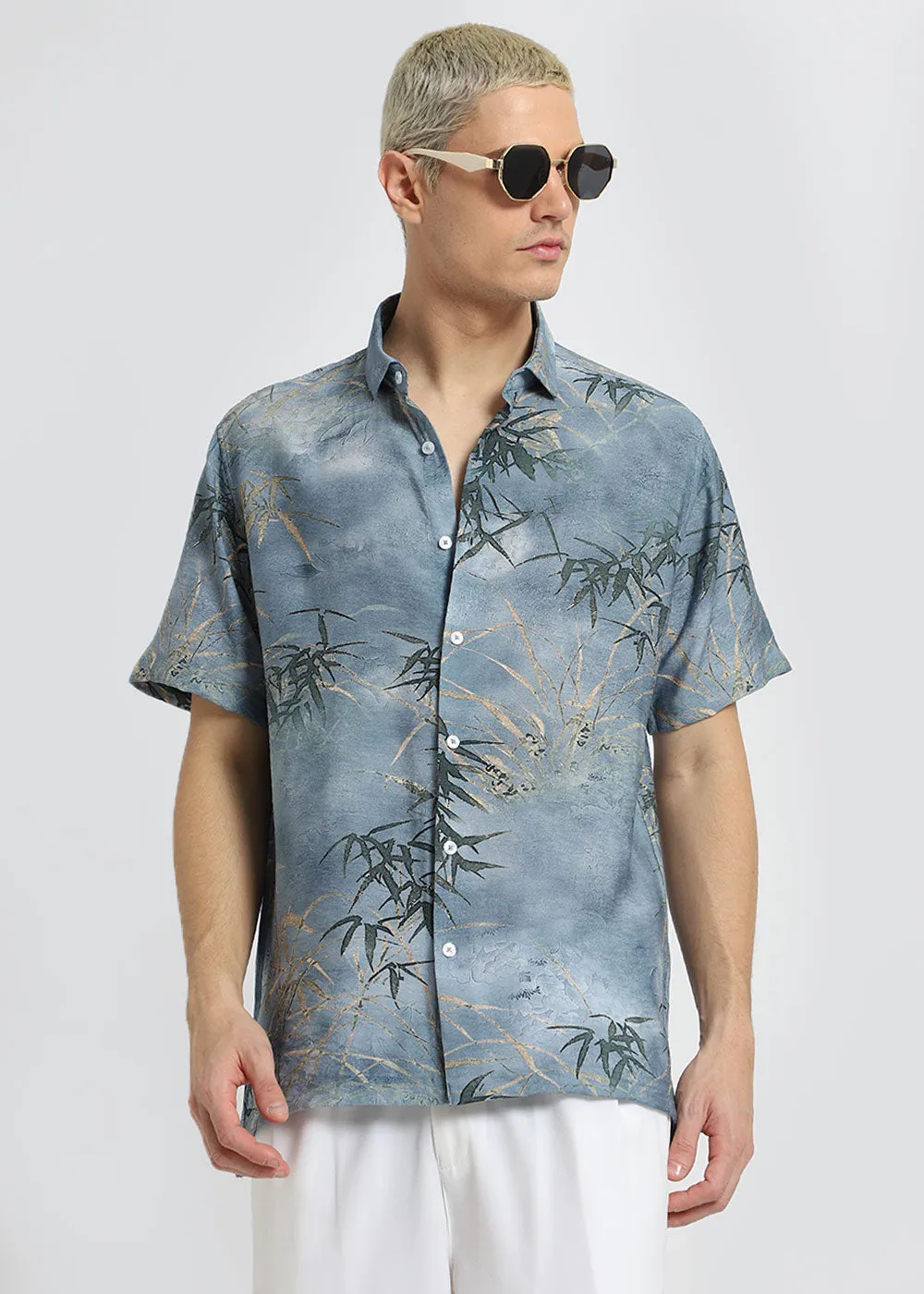 Fern Fronds Printed Shirt