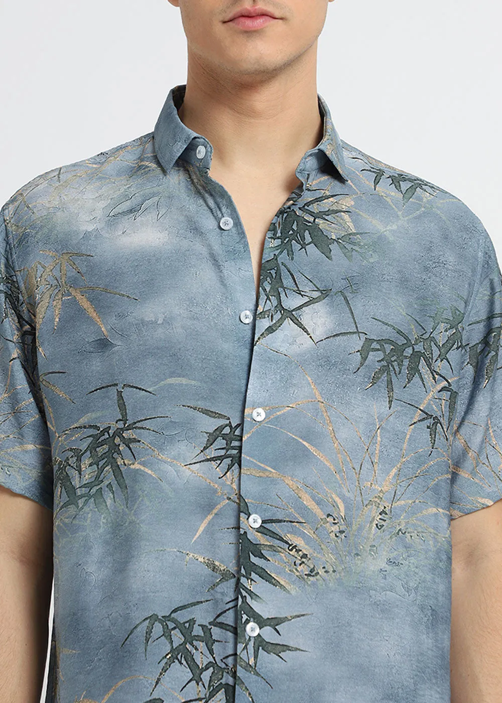 Fern Fronds Printed Shirt