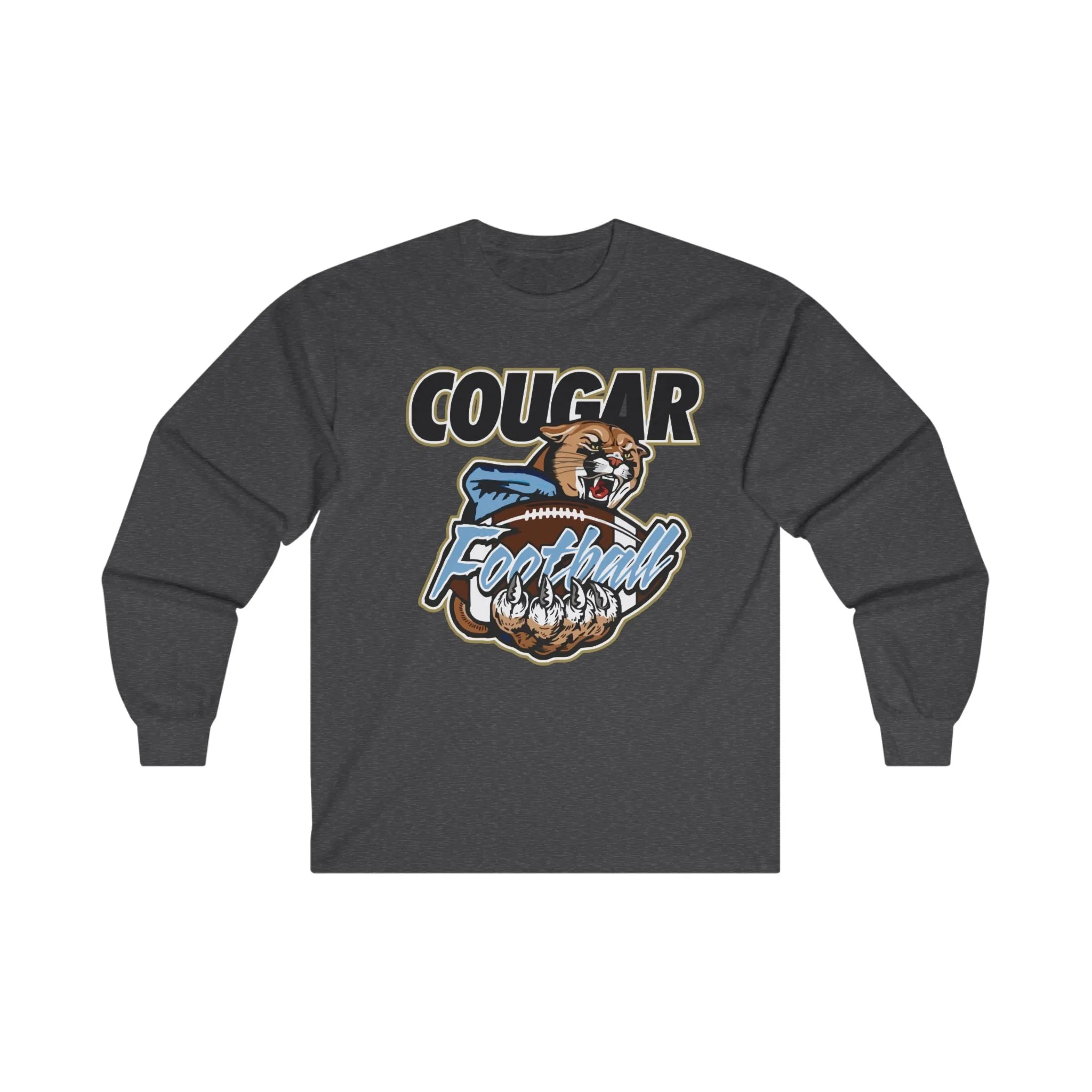 Gildan - DryBlend 50/50 Long Sleeve T-Shirt - Cougars Football