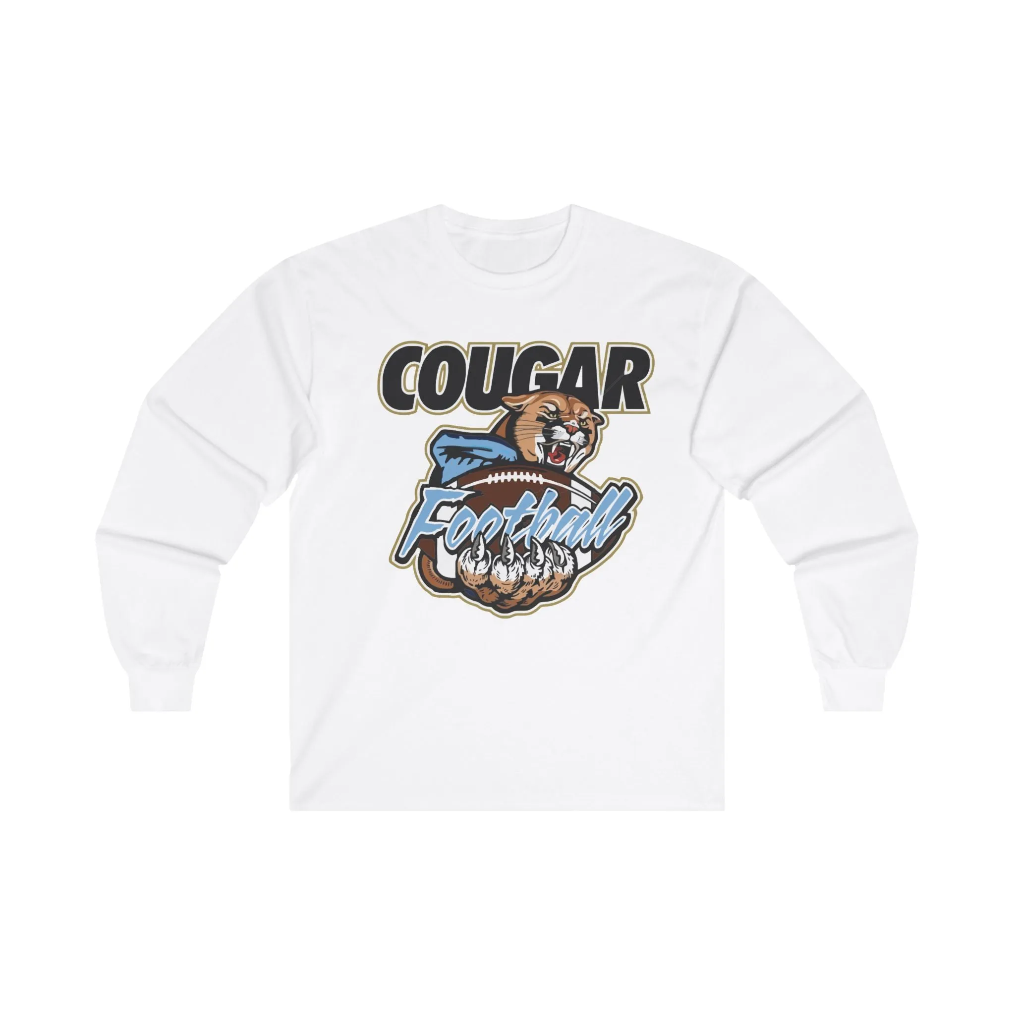 Gildan - DryBlend 50/50 Long Sleeve T-Shirt - Cougars Football