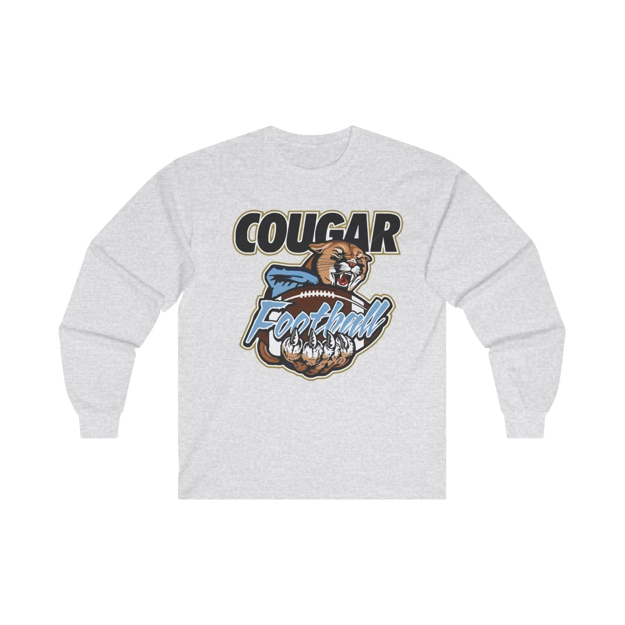 Gildan - DryBlend 50/50 Long Sleeve T-Shirt - Cougars Football