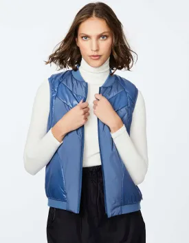 GLOSS MATTE PUFFER VEST