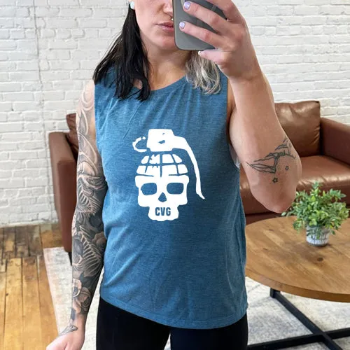 Grenade Skull Muscle Tank