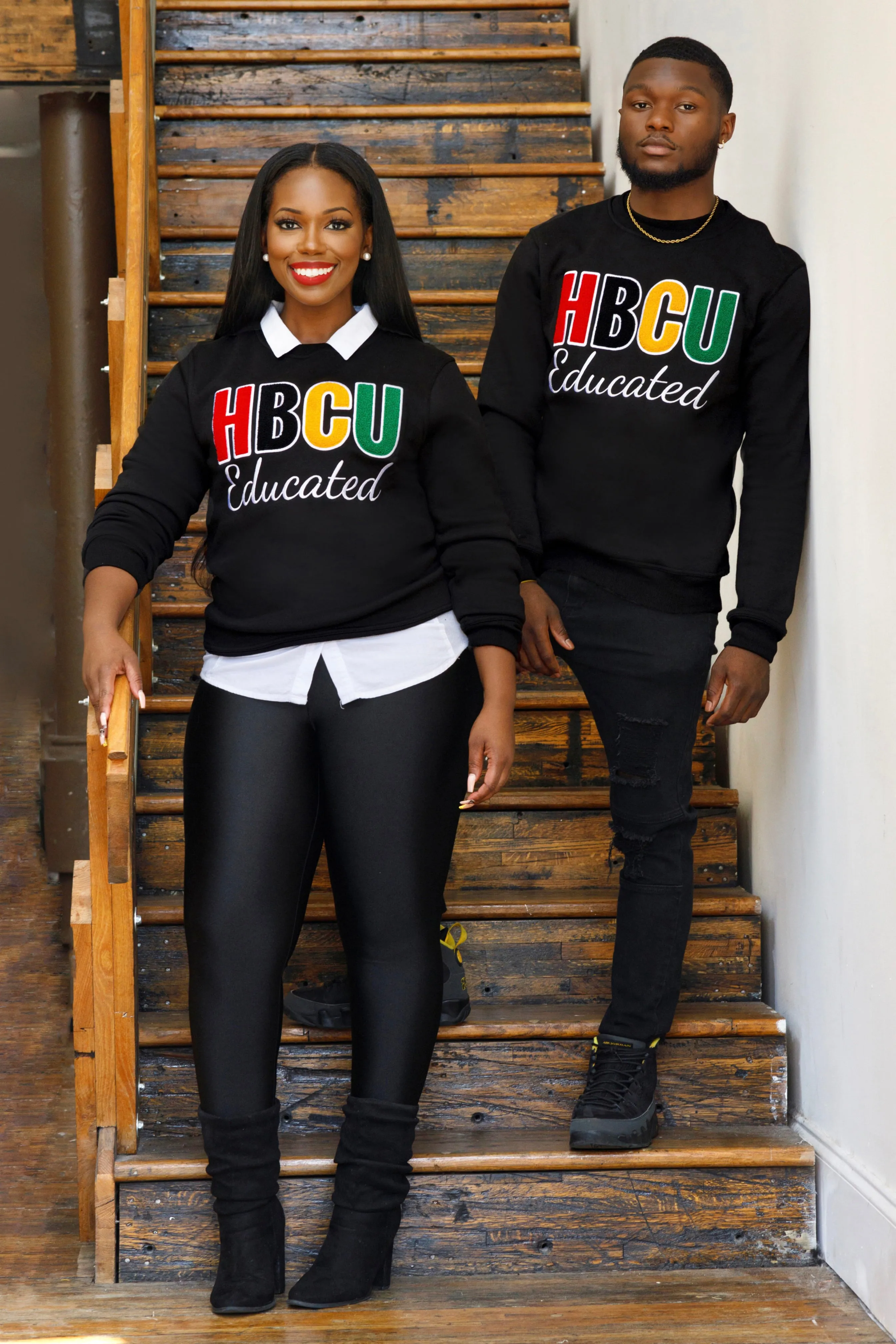 HBCU Educated Chenille Sweatshirt