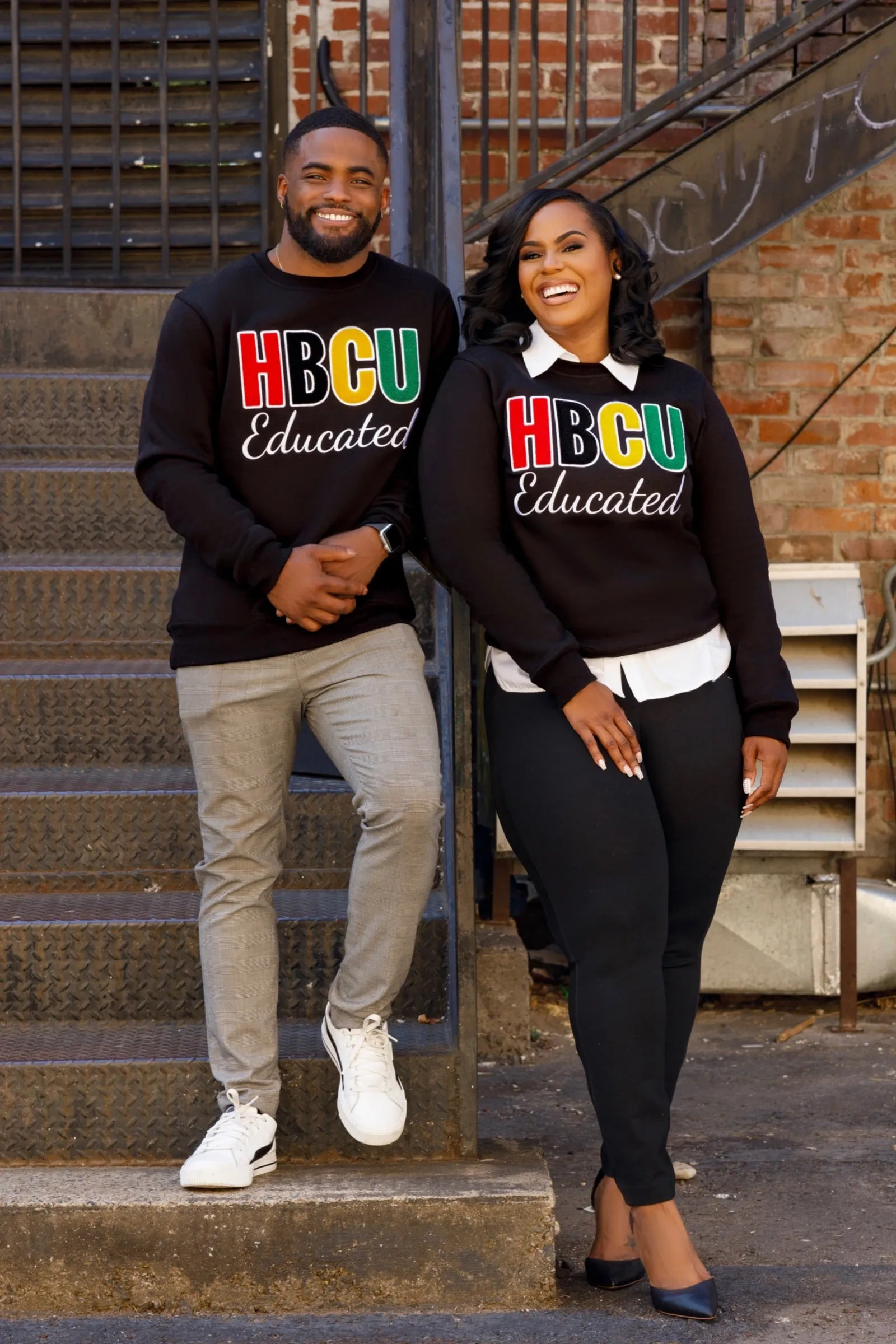 HBCU Educated Chenille Sweatshirt