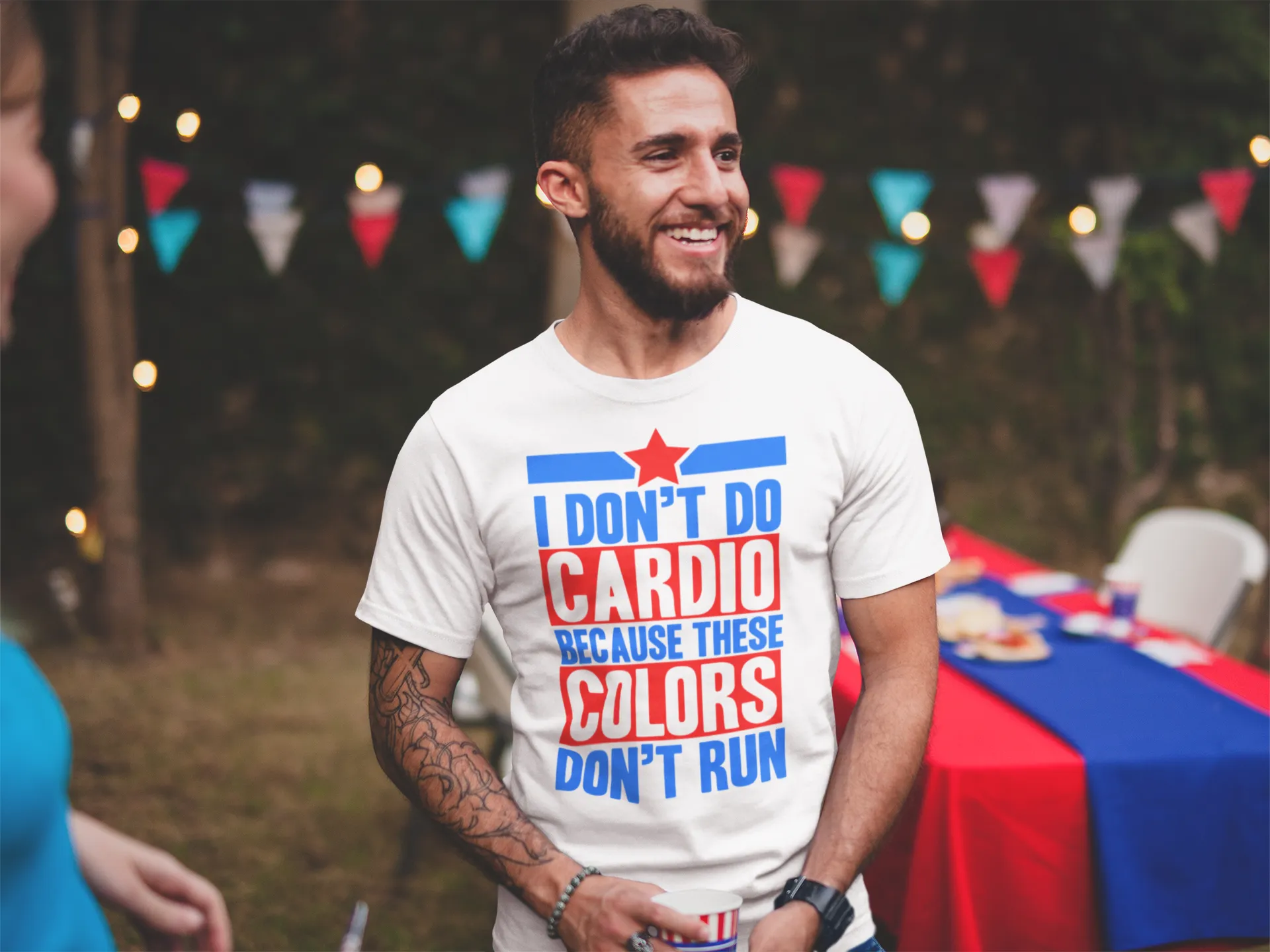 I Don't Do Cardio Because These Colors Don't Run