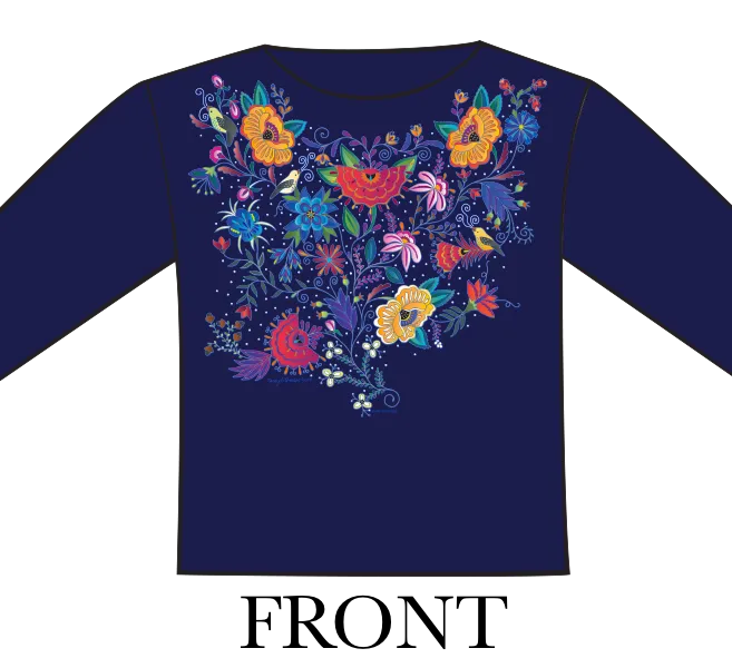 Jardin Encantado 3/4 Sleeve Sabaku