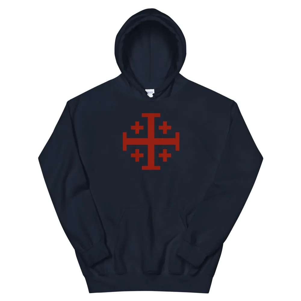 Jerusalem Cross Unisex Hoodie