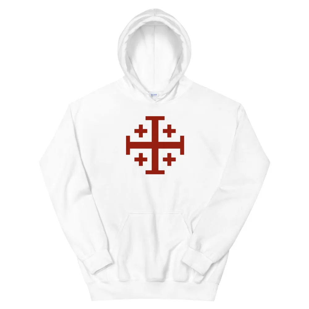 Jerusalem Cross Unisex Hoodie