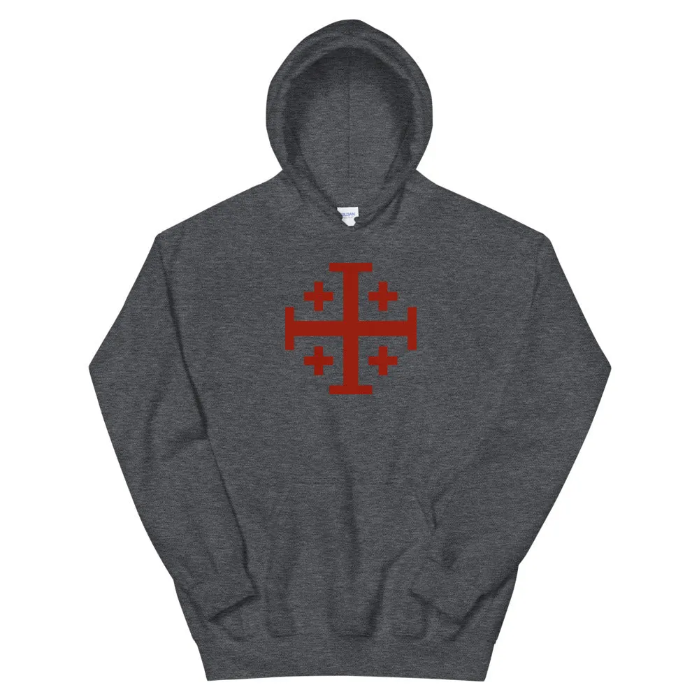 Jerusalem Cross Unisex Hoodie