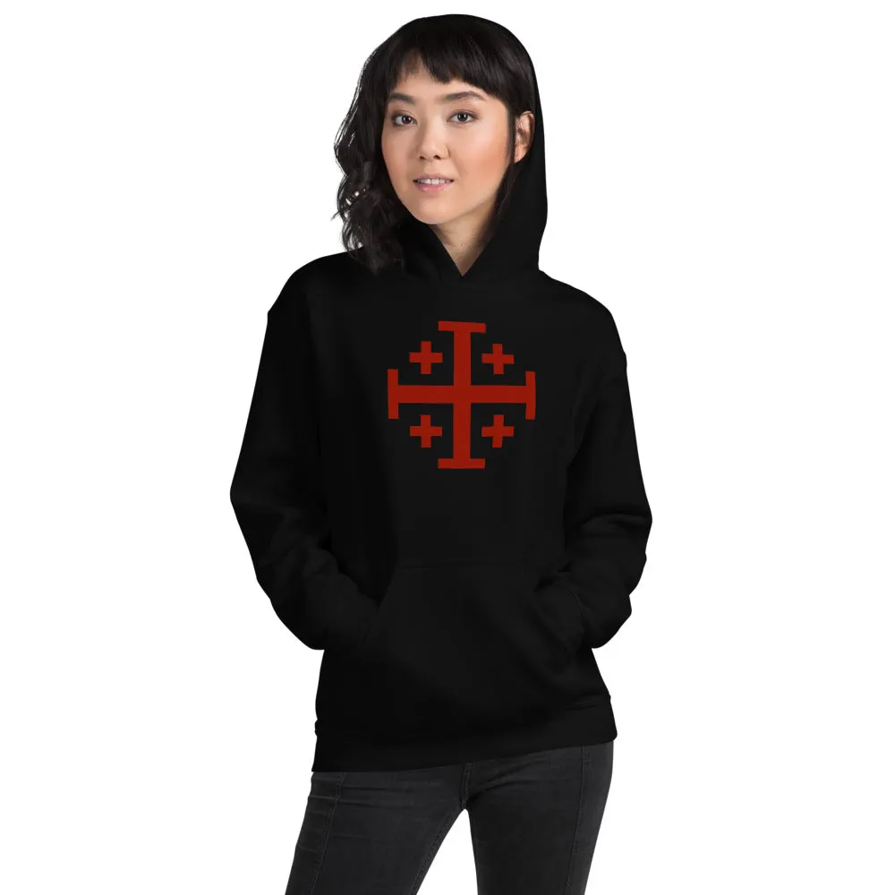 Jerusalem Cross Unisex Hoodie