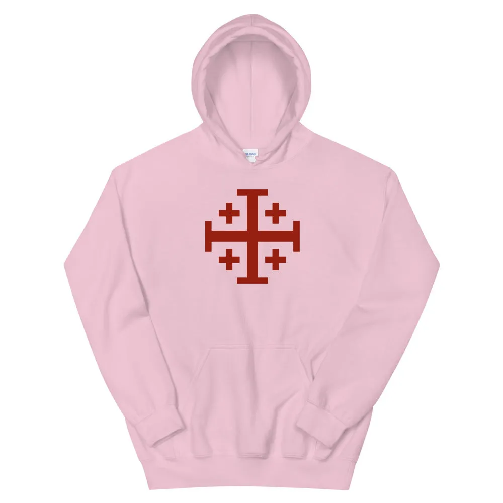 Jerusalem Cross Unisex Hoodie