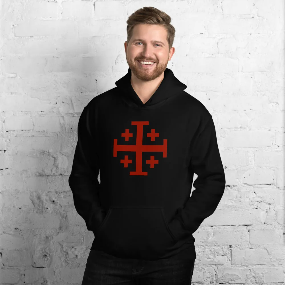 Jerusalem Cross Unisex Hoodie