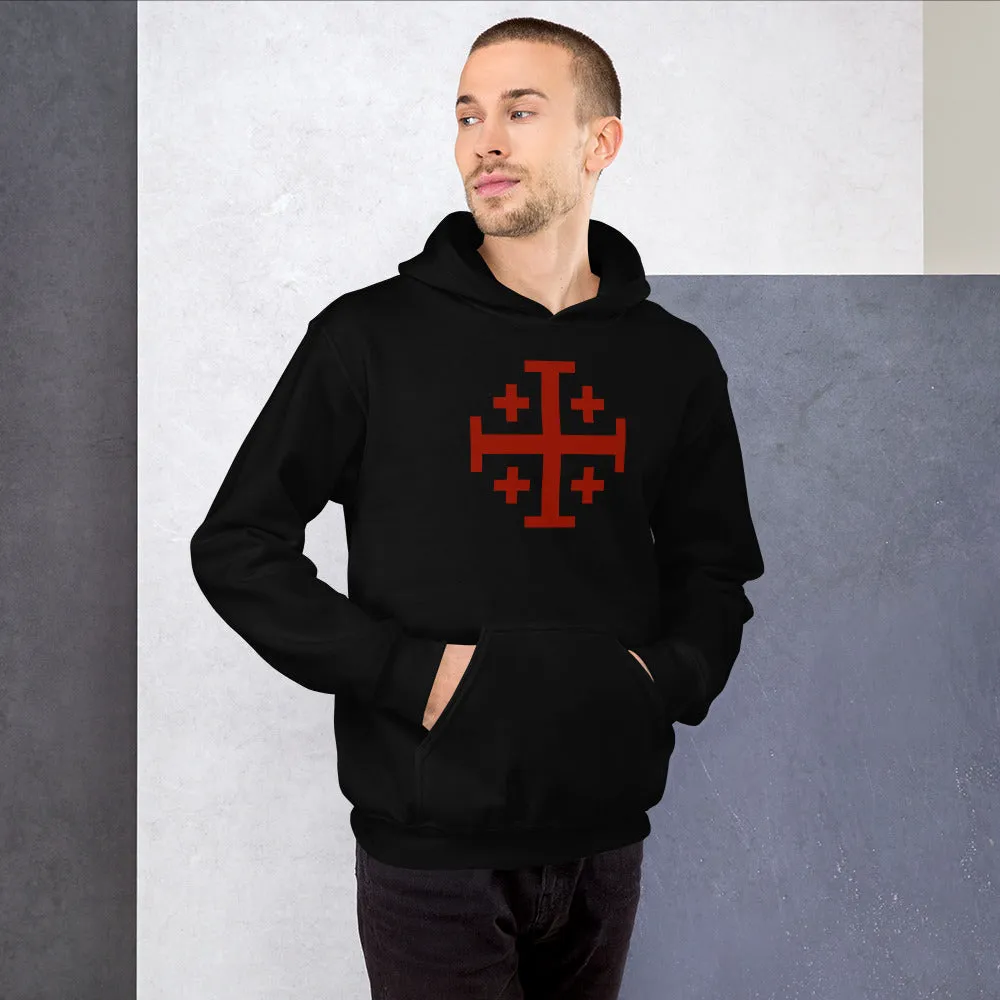 Jerusalem Cross Unisex Hoodie