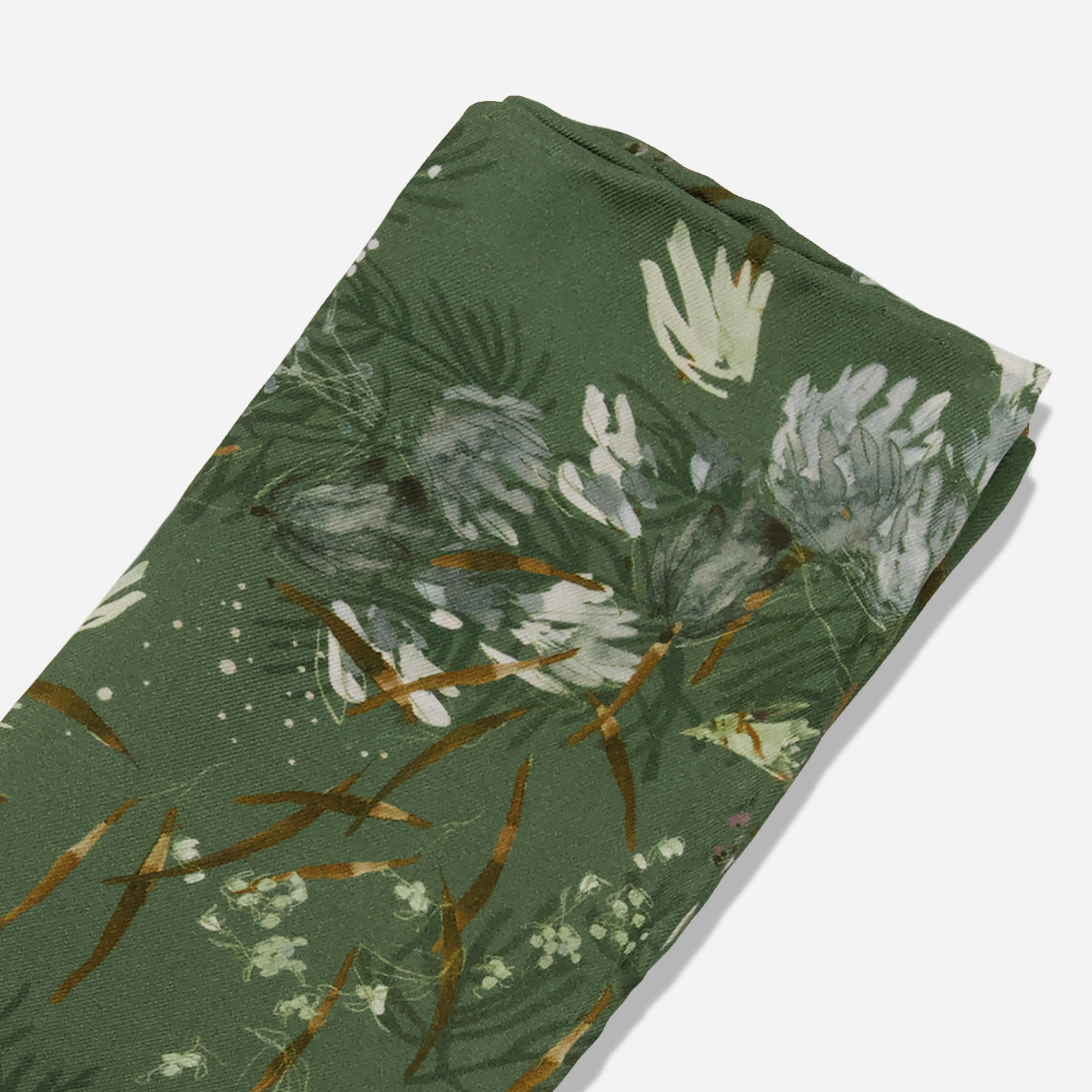 Kelly Ventura x Tie Bar Meadow Fern Pocket Square