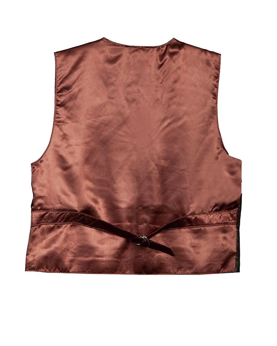 Kids' Snap Front Lambskin Vest