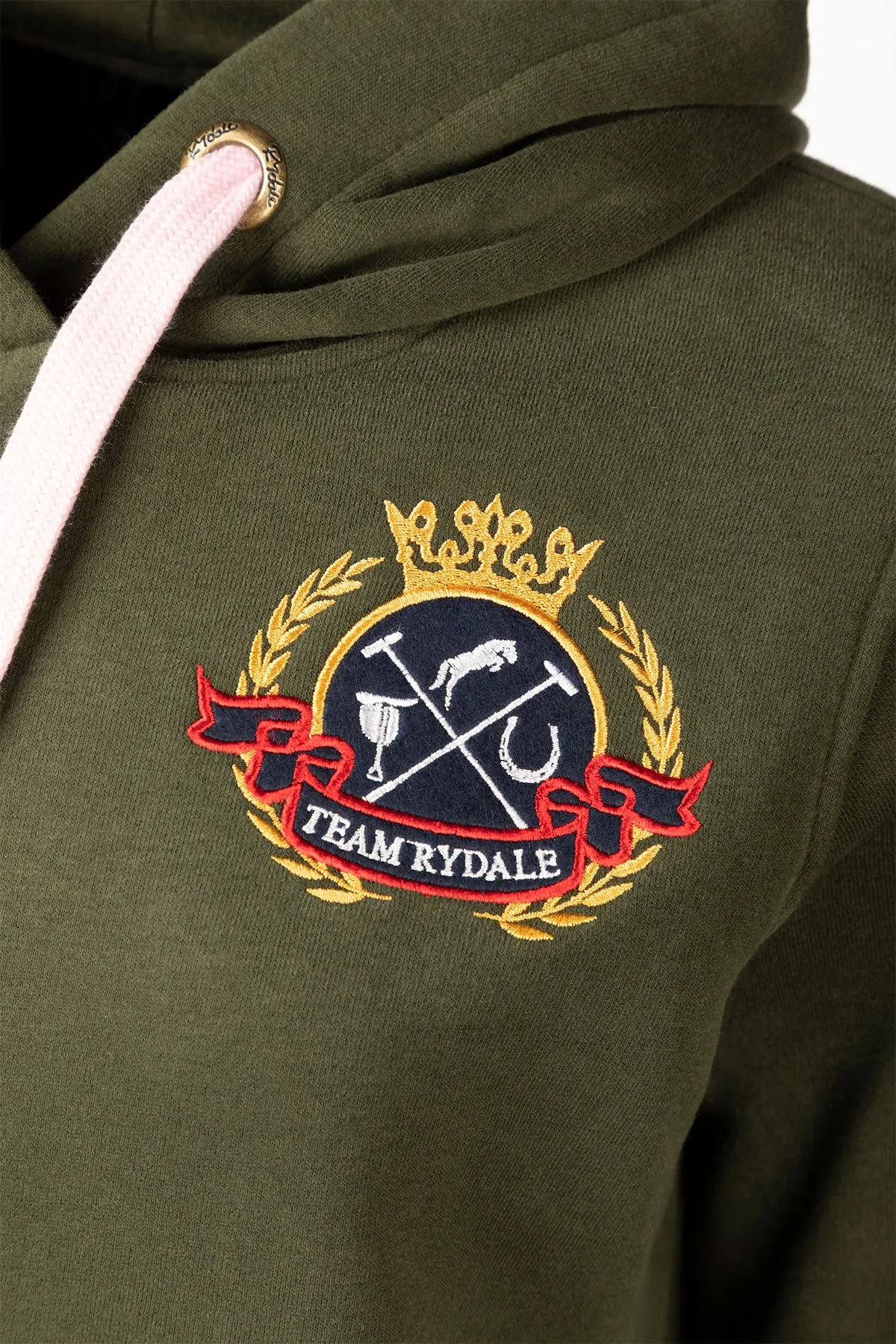 Ladies Emblem Overhead Hoody