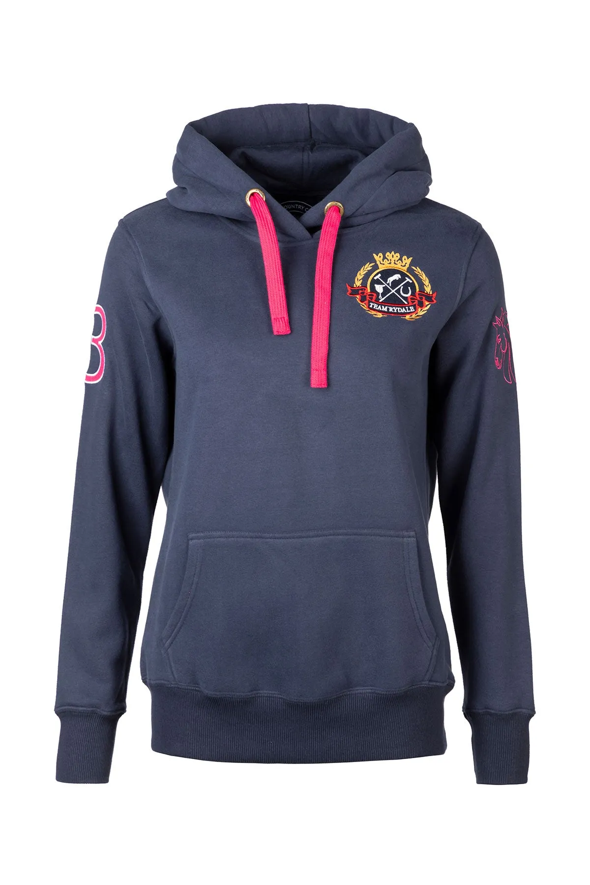 Ladies Emblem Overhead Hoody